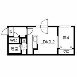 ALPHA本郷通IIの物件間取画像